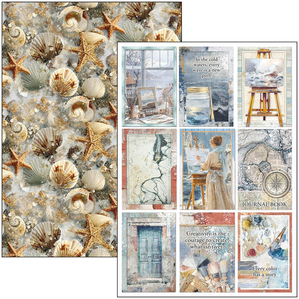 An Artist Journey creative pad A4 (9-pk)