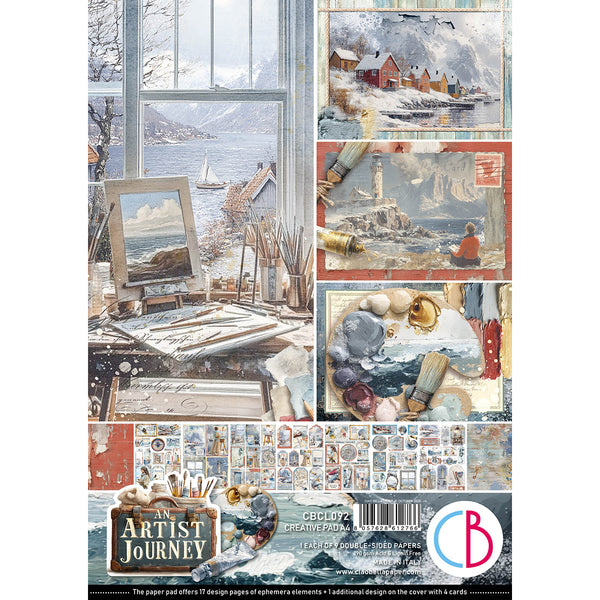 An Artist Journey creative pad A4 (9-pk)
