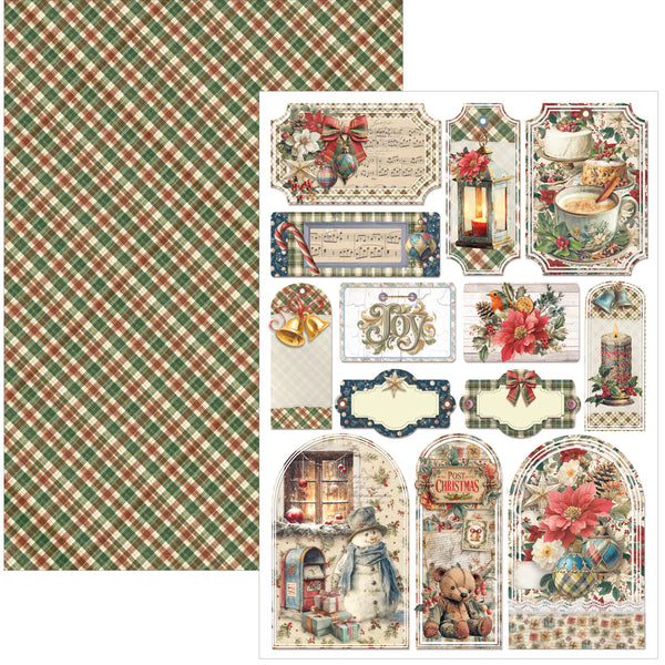 Merry & Bright creative pad A4 (9-pk)