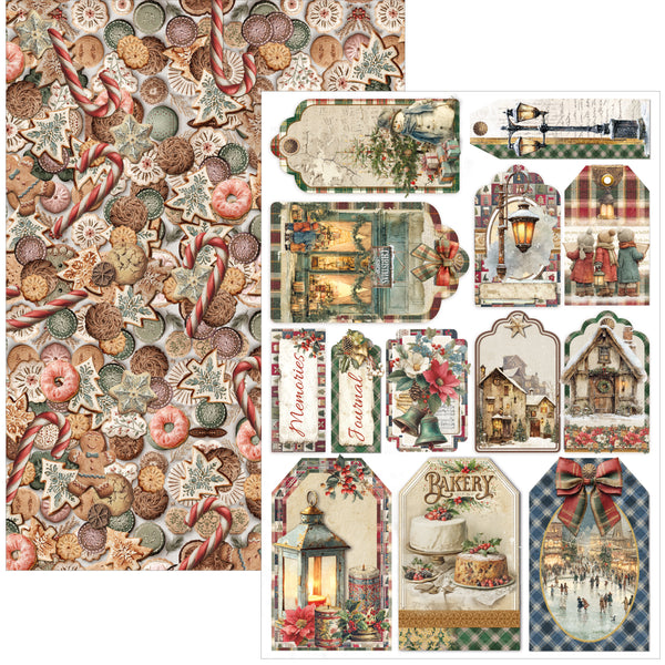 Merry & Bright creative pad A4 (9-pk)