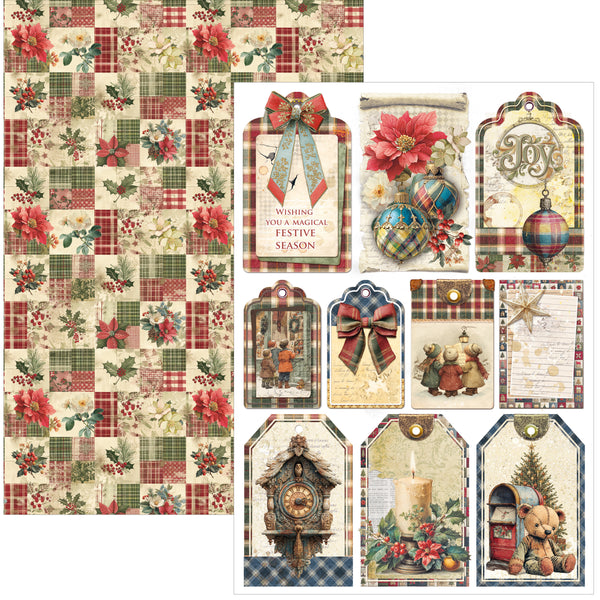 Merry & Bright creative pad A4 (9-pk)
