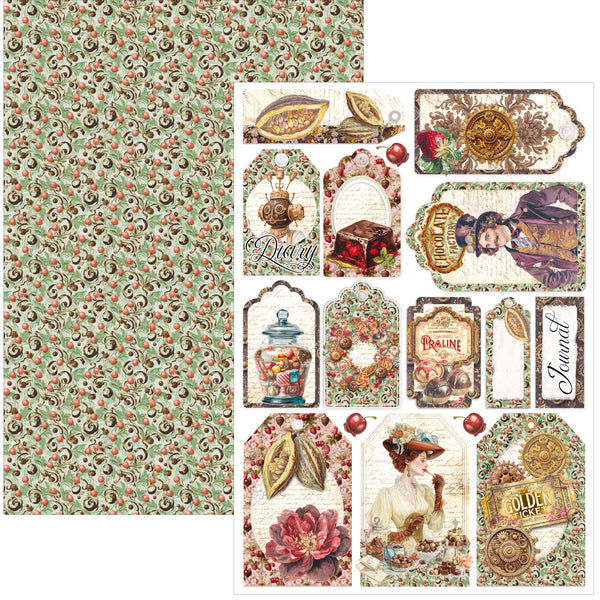Chocolate Wanderlust creative pad A4 (9-pk)