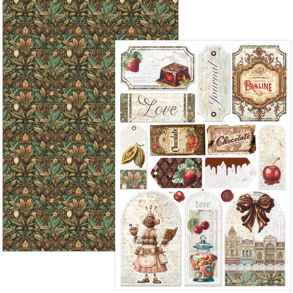 Chocolate Wanderlust creative pad A4 (9-pk)