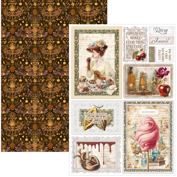 Chocolate Wanderlust creative pad A4 (9-pk)
