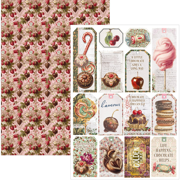 Chocolate Wanderlust creative pad A4 (9-pk)