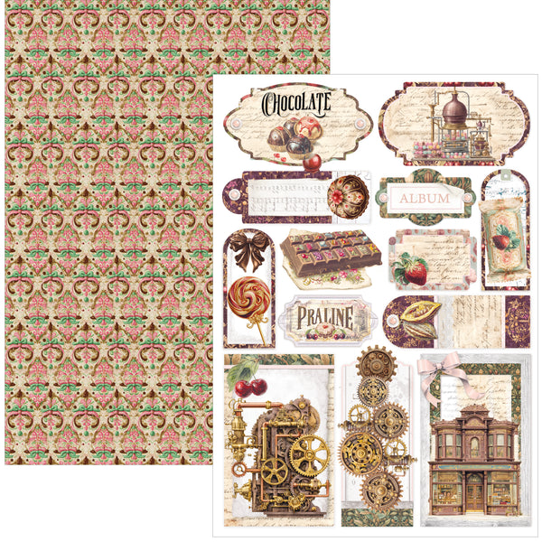 Chocolate Wanderlust creative pad A4 (9-pk)