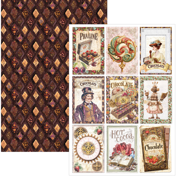 Chocolate Wanderlust creative pad A4 (9-pk)