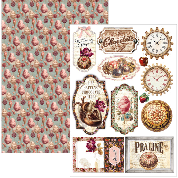 Chocolate Wanderlust creative pad A4 (9-pk)