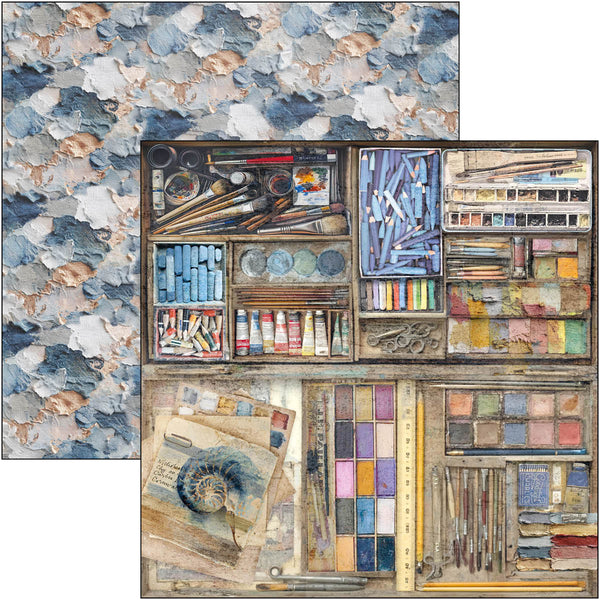 An Artist Journey pad 8x8 (12-pk + 1 ekstra spesialark)