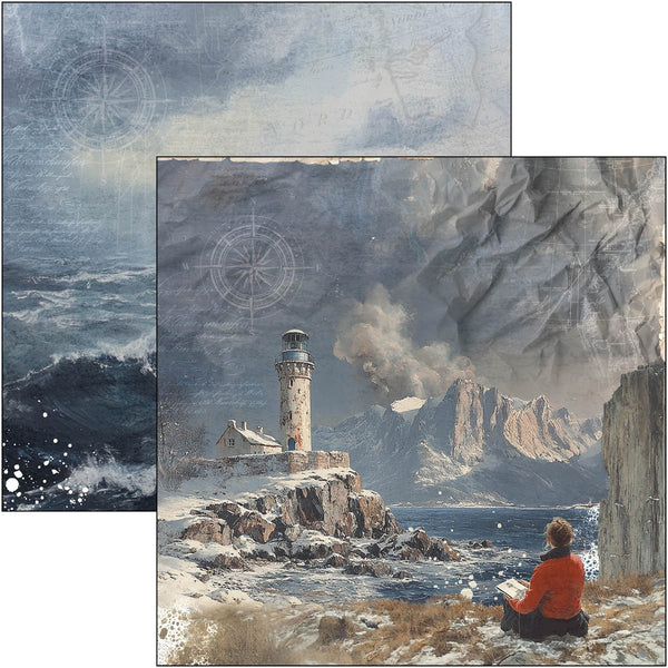 An Artist Journey pad 8x8 (12-pk + 1 ekstra spesialark)