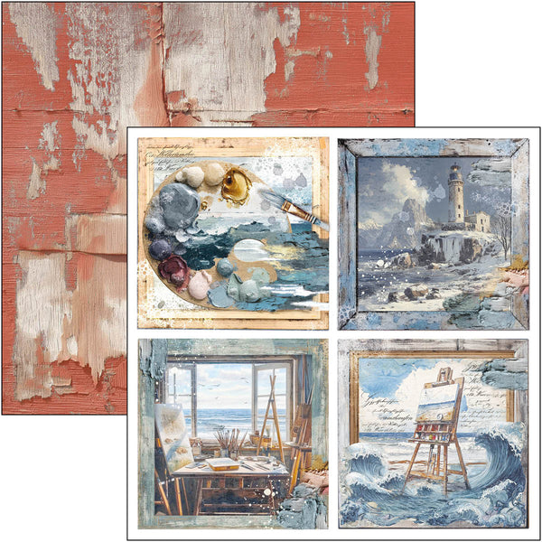 An Artist Journey pad 8x8 (12-pk + 1 ekstra spesialark)