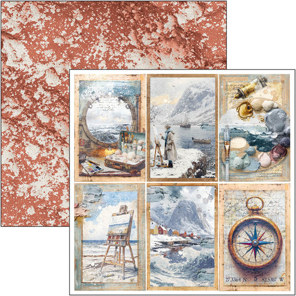 An Artist Journey pad 8x8 (12-pk + 1 ekstra spesialark)