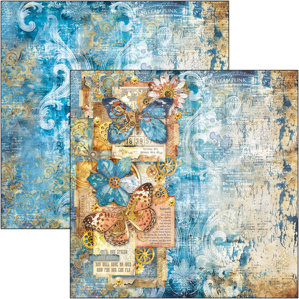 Esprit de Voyage paper pad 12x12 (12-pk)