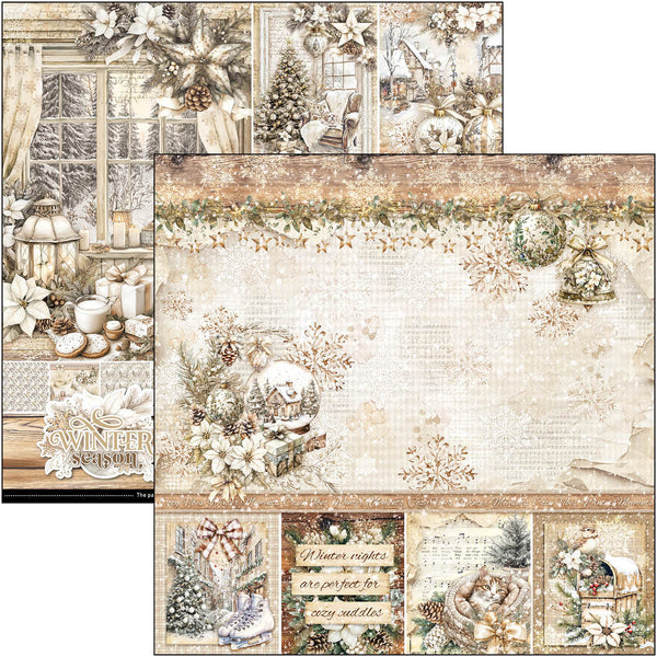 Winter Season paper pad 12x12 (12-pk)