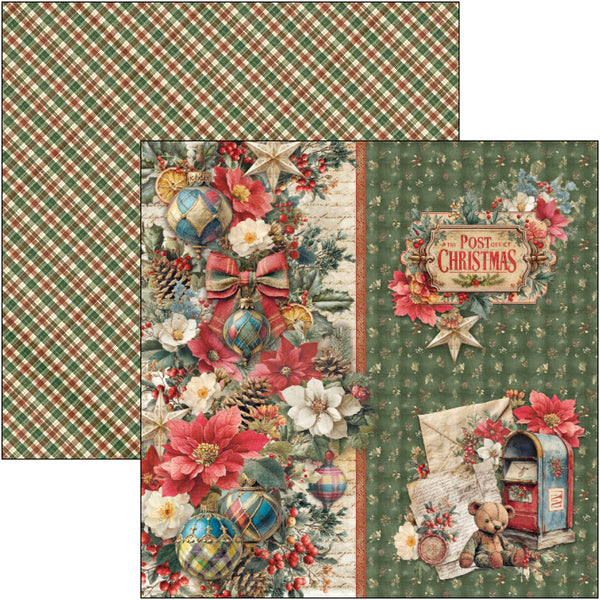 Merry & Bright paper pad 12x12 (12-pk)