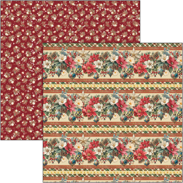 Merry & Bright paper pad 12x12 (12-pk)