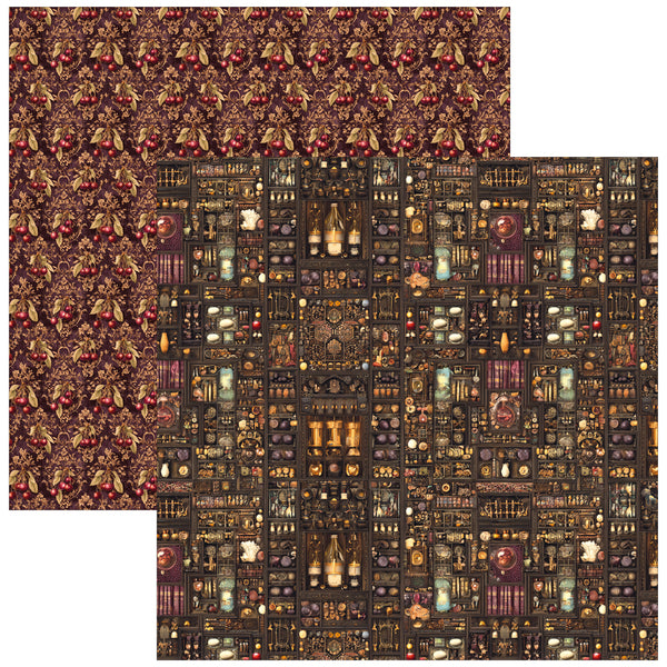 Chocolate Wanderlust paper pad 12x12 (12-pk)