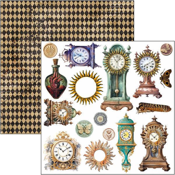 Cabinet of curiosities fussy cut pad 6x6 (24-pk)