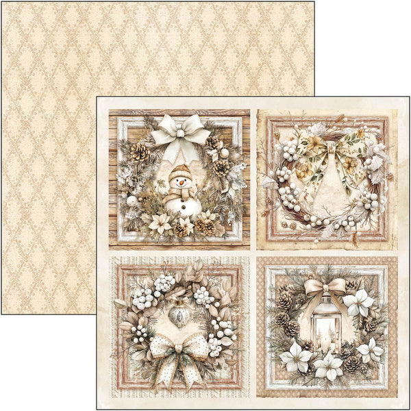 Winter Season patterns pad 12x12 (8-pk)