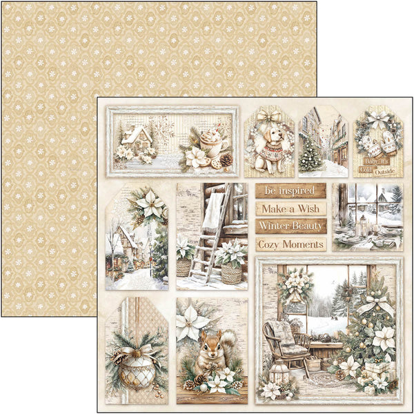 Winter Season patterns pad 12x12 (8-pk)