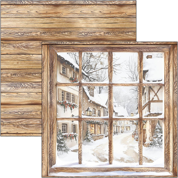 Winter Season patterns pad 12x12 (8-pk)