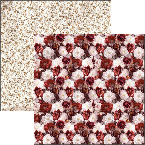 Book Lovers patterns pad 12x12 (8-pk + 1 ekstra spesialark)