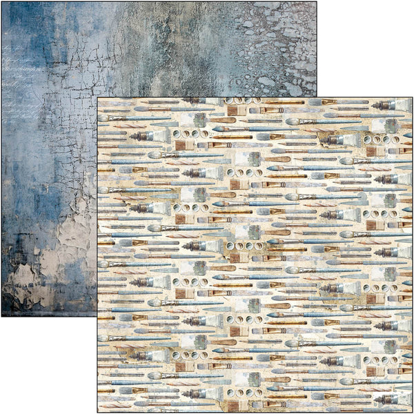 An Artist Journey patterns pad 12x12 (8-pk + 1 ekstra spesialark)