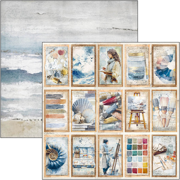 An Artist Journey patterns pad 12x12 (8-pk + 1 ekstra spesialark)