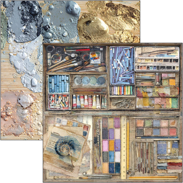 An Artist Journey patterns pad 12x12 (8-pk + 1 ekstra spesialark)