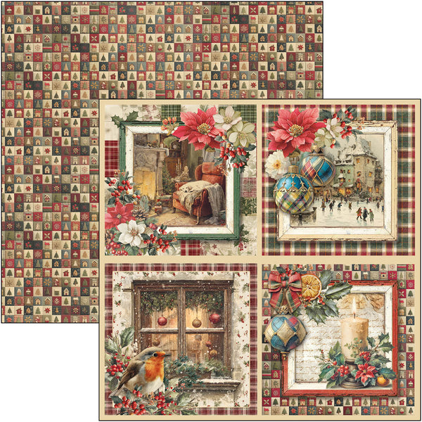 Merry & Bright patterns pad 12x12 (8-pk)