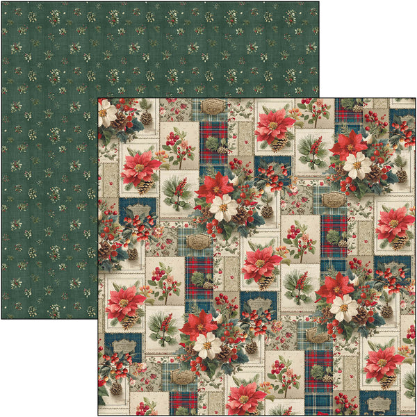 Merry & Bright patterns pad 12x12 (8-pk)
