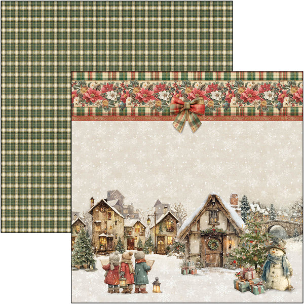 Merry & Bright patterns pad 12x12 (8-pk)