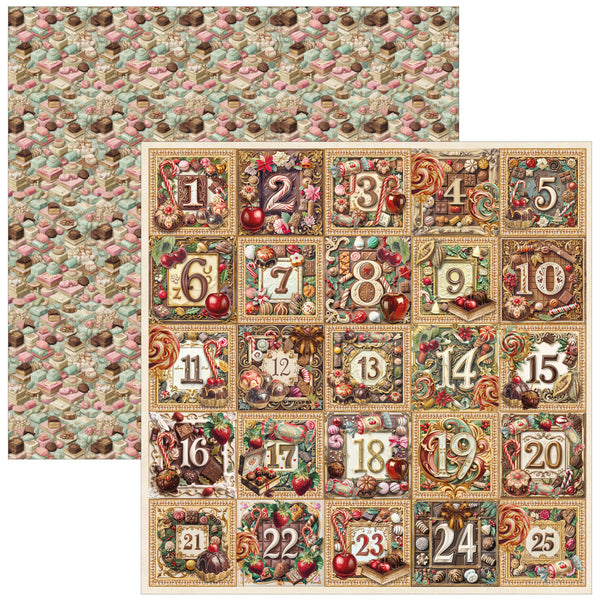 Chocolate Wanderlust patterns pad 12x12 (8-pk)
