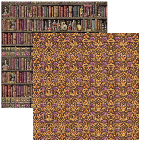 Chocolate Wanderlust patterns pad 12x12 (8-pk)