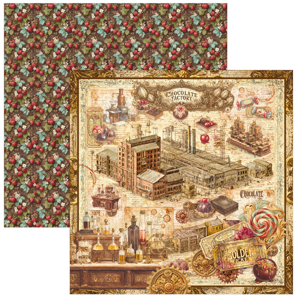 Chocolate Wanderlust patterns pad 12x12 (8-pk)