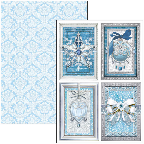 Elegance of Blue Creative Pad A4 (9-pk)