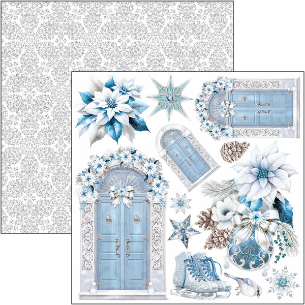 Elegance of Blue Fussy Cut Pad 6x6 (24-pk)