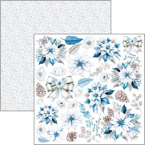 Elegance of Blue Fussy Cut Pad 6x6 (24-pk)