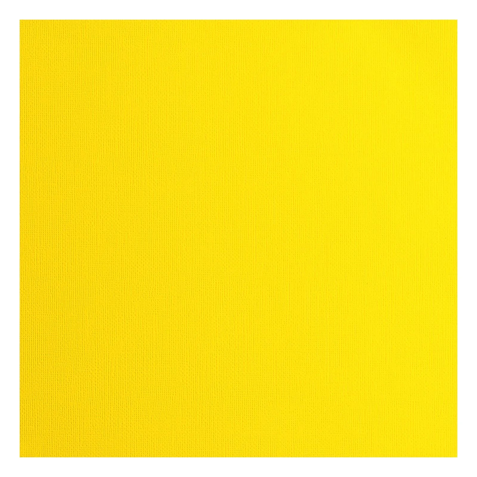 Florence kartong - Lemon yellow 12x12