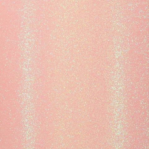 Florence selvklebende glitterkartong - Light pink 12x12