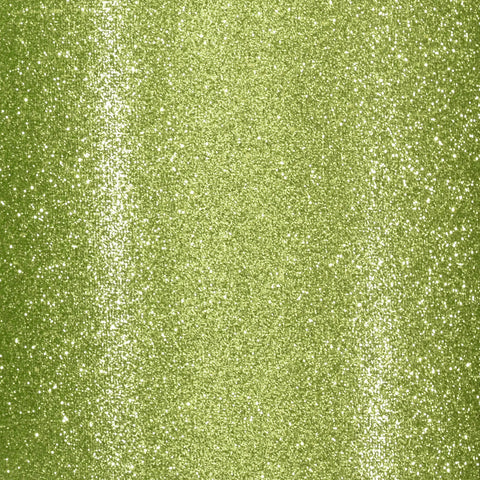 Florence selvklebende glitterkartong - Lime green 12x12