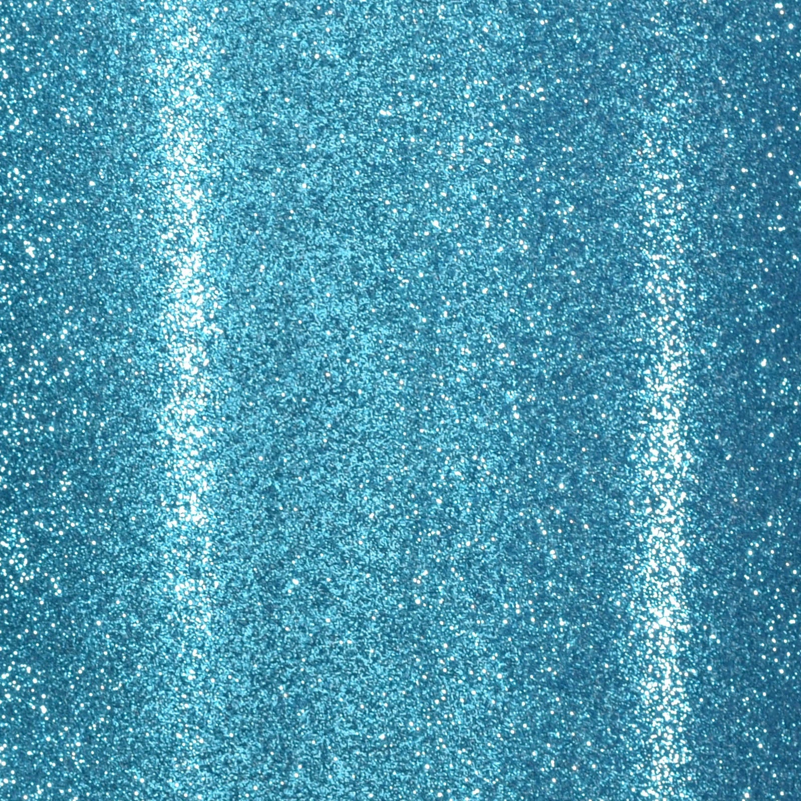 Florence selvklebende glitterkartong - Turquoise 12x12