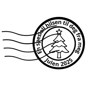 Poststempel Julen 2025 (digitalt stempel)