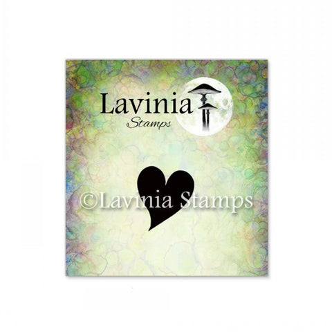 Single Heart mini clear stamp