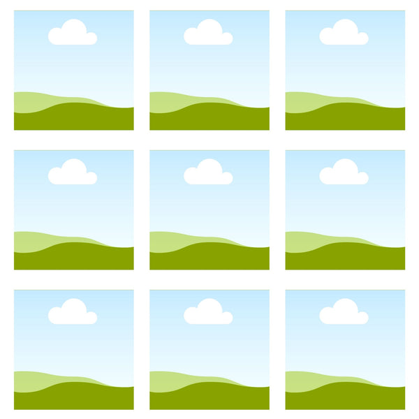 Kjøleskapsmagneter med dine bilder (9 stk)