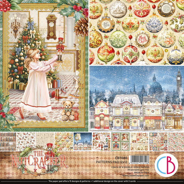 The Nutcracker Patterns Pad 12x12 (8-pk)