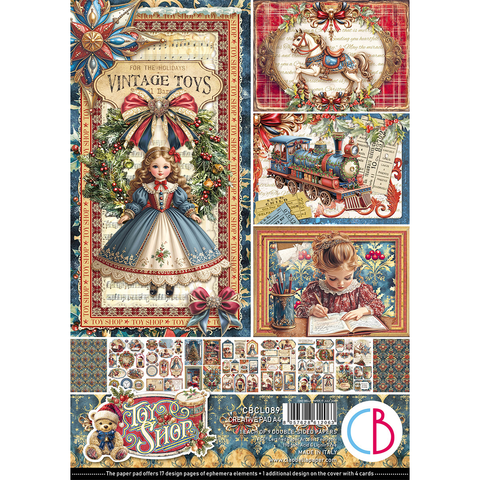 Toy Shop creative pad A4 (9-pk)