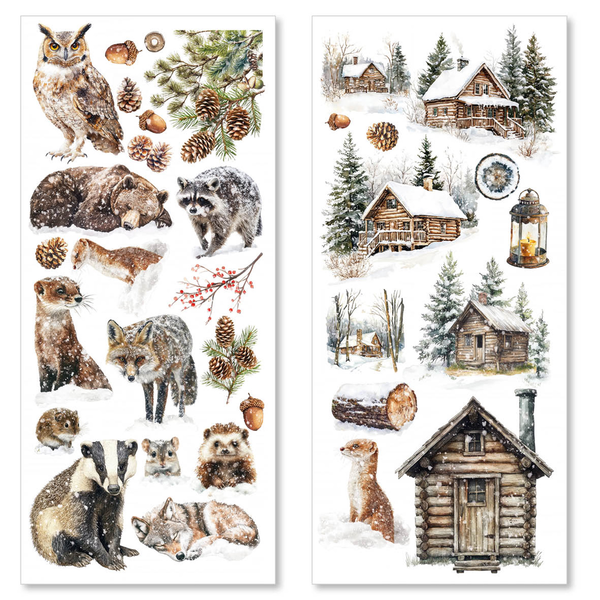 Forest Tales Art stickers 5-pk (12x26 cm)