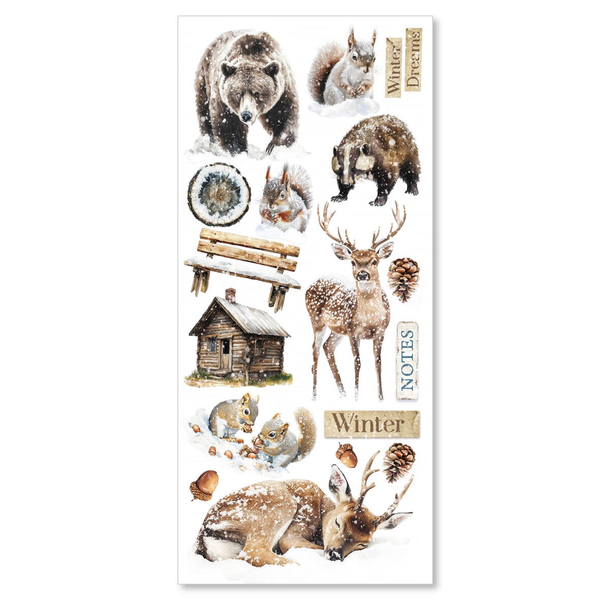 Forest Tales Art stickers 5-pk (12x26 cm)