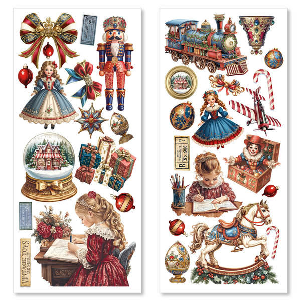 Toy Shop Art stickers 5-pk (12x26 cm)